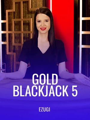 Jeu live Gold Blackjack 5 par Ezugi